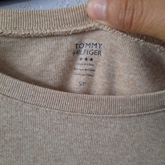 Light Brown Tommy Hilfiger Long Sleeve Shirt - Picture 4 of 5
